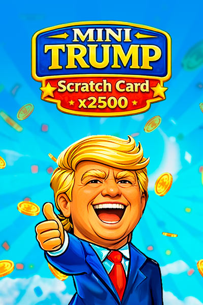 Mini Trump Scratch Card
