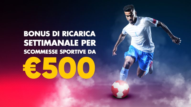 Bonus ricarica settimanale